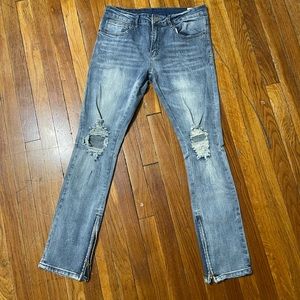 Men’s biker jeans